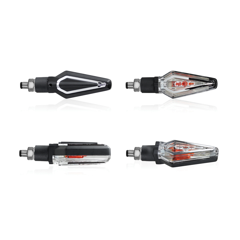 Clignotants Sound Noir/Transparent